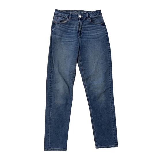 American Eagle Stretch Mom Jeans Size 4 - Picture 1 of 6